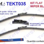 TEKT035,  Μάκτρο καθαριστήρα BMW Serie 1 (11-)\CLIO IV (12-)